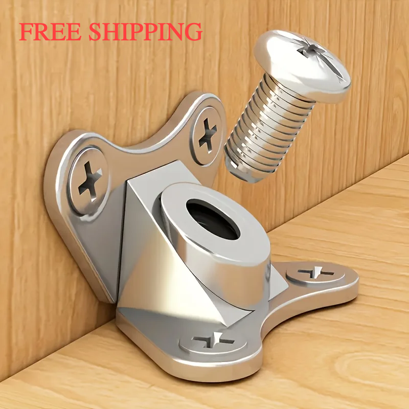 30-Piece Zinc Alloy Butterfly Corner Bracket Set with Screws - Durable Support Connectors for Furniture & Drawers