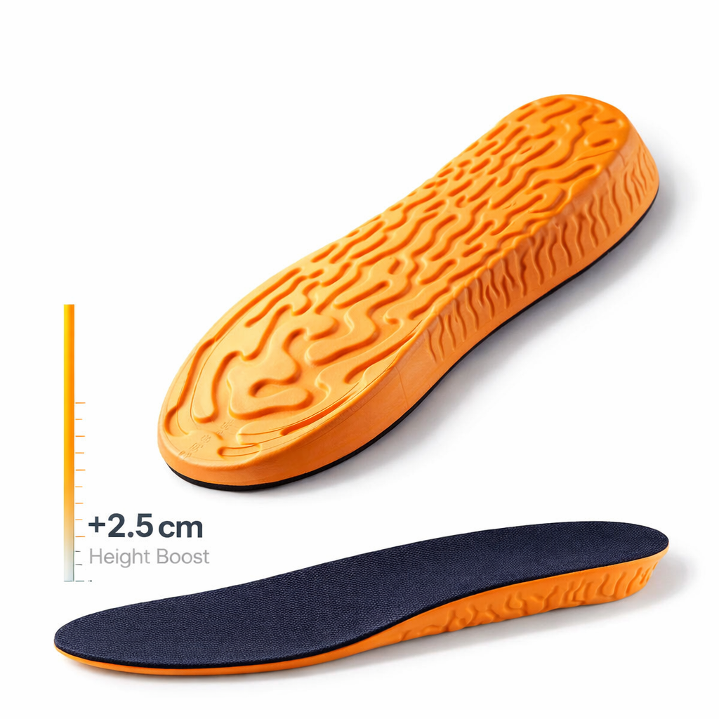 Height Boost Insole - Invisible Elevator Shoe Lift (+1.5 to 3.5cm)