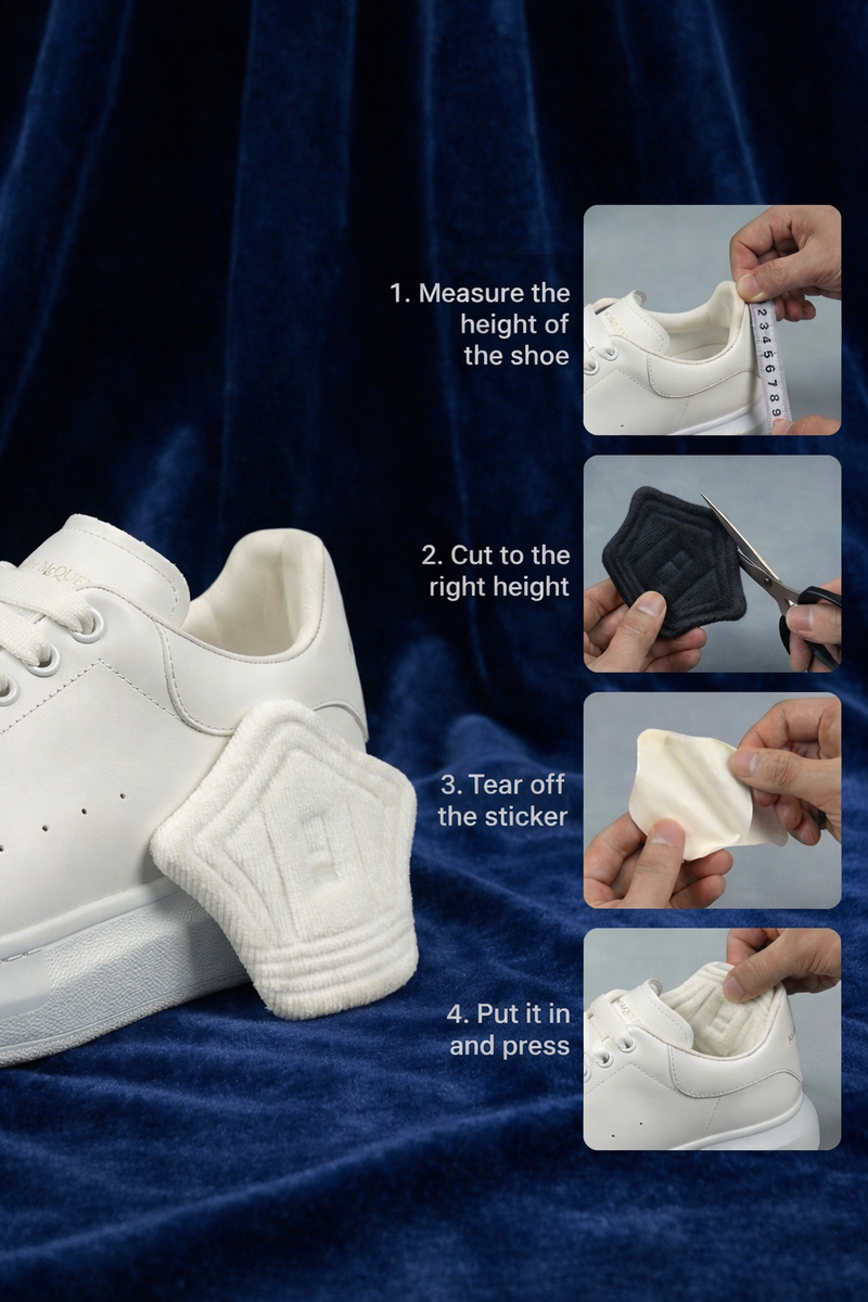 Heel Relief Pad - Adhesive Shoe Cushion for Pain Relief