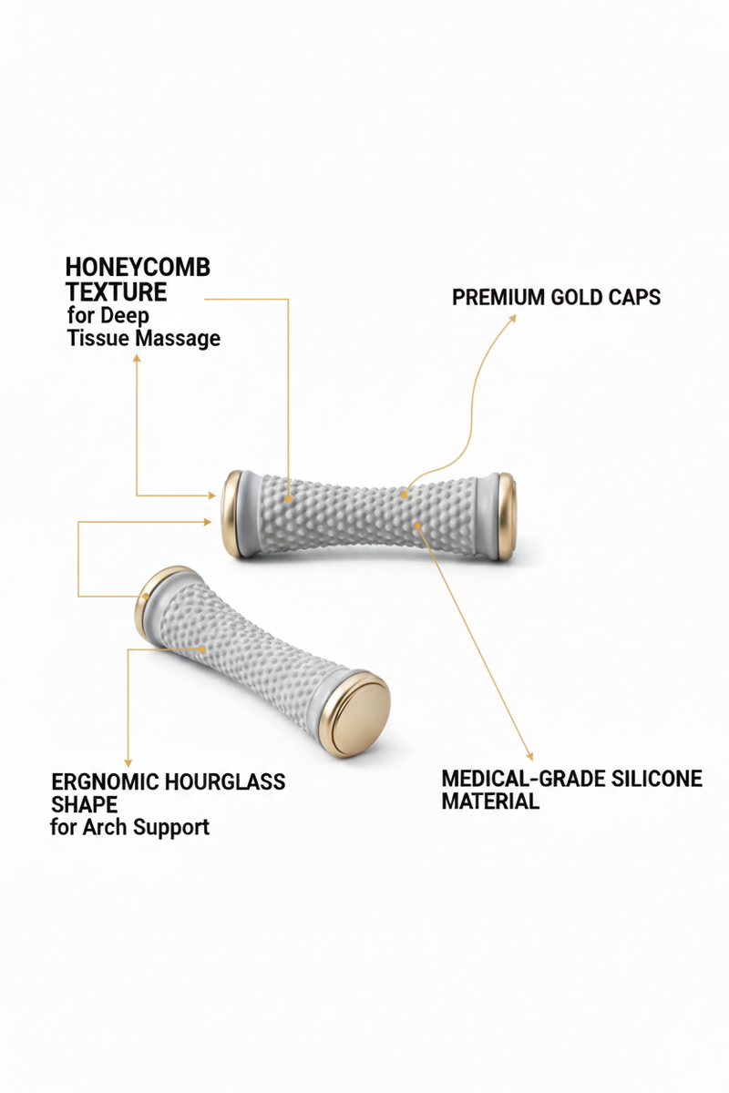 Foot Massage Roller - Plantar Fascia & Muscle Recovery Tool