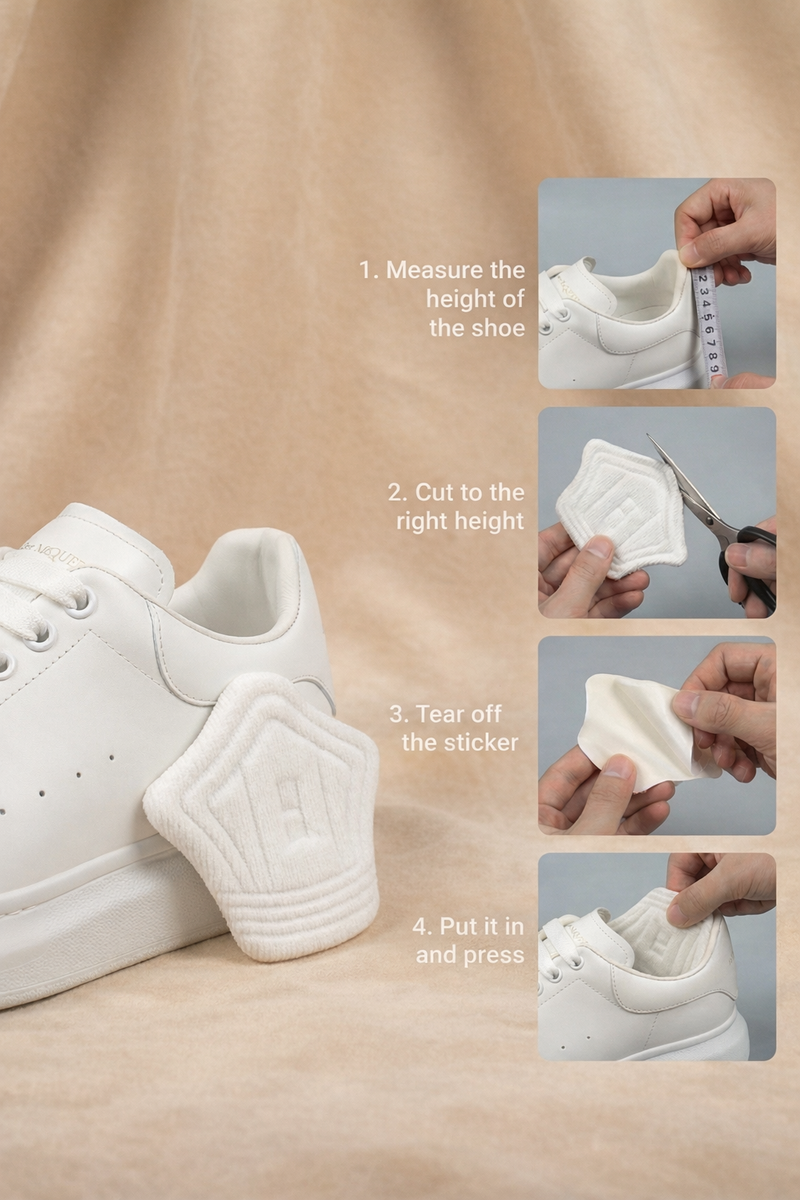 Heel Relief Pad - Adhesive Shoe Cushion for Pain Relief