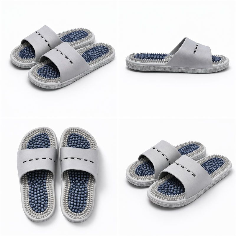 Acupressure Massage Slippers - Reflexology Sandals for Foot Pain Relief