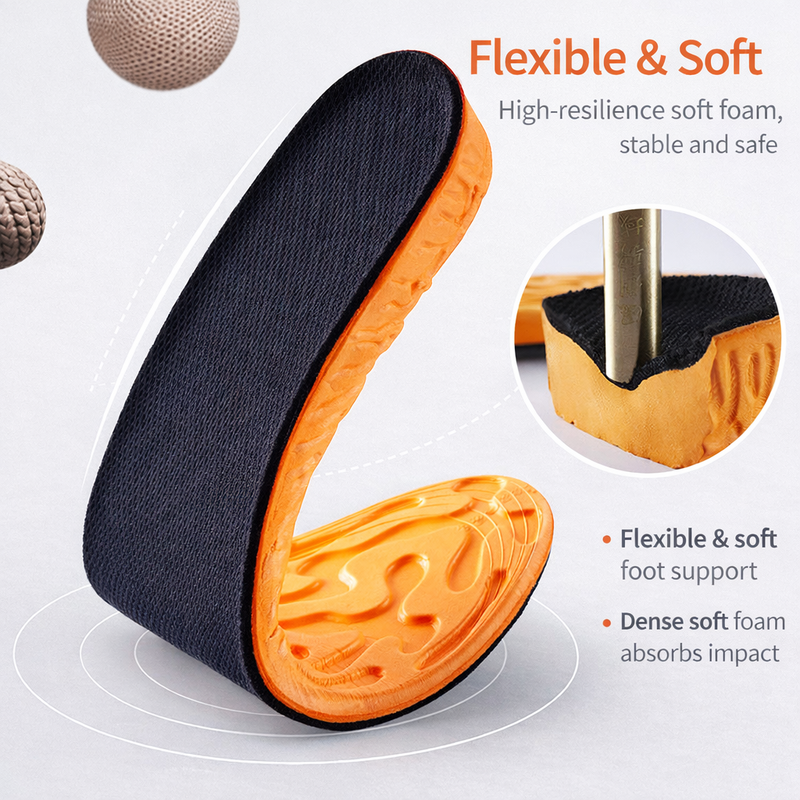 Height Boost Insole - Invisible Elevator Shoe Lift (+1.5 to 3.5cm)