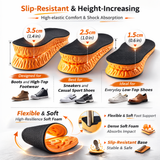 Height Boost Insole - Invisible Elevator Shoe Lift (+1.5 to 3.5cm)