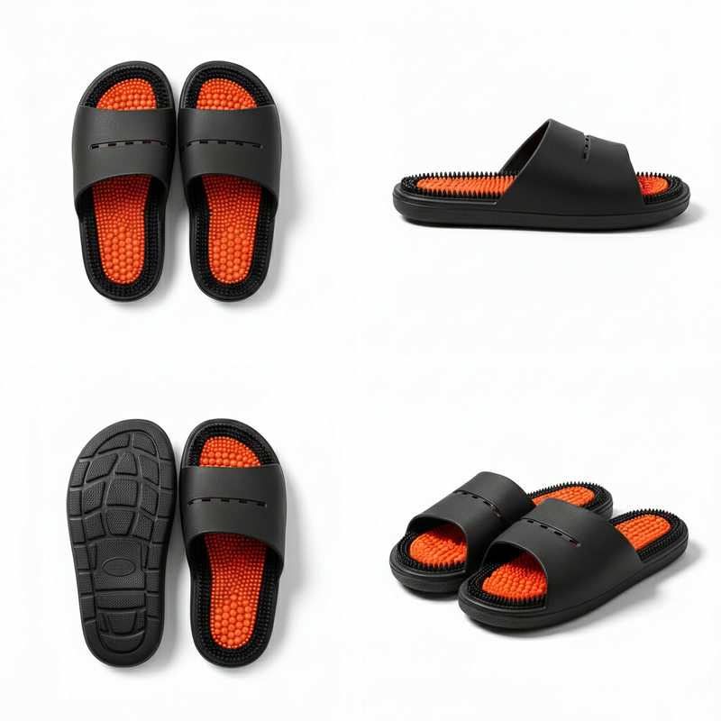 Acupressure Massage Slippers - Reflexology Sandals for Foot Pain Relief